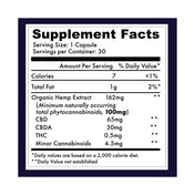 100mg Organic Full Spectrum Raw CBDA+CBD Capsules - Upstate Elevator Supply Company