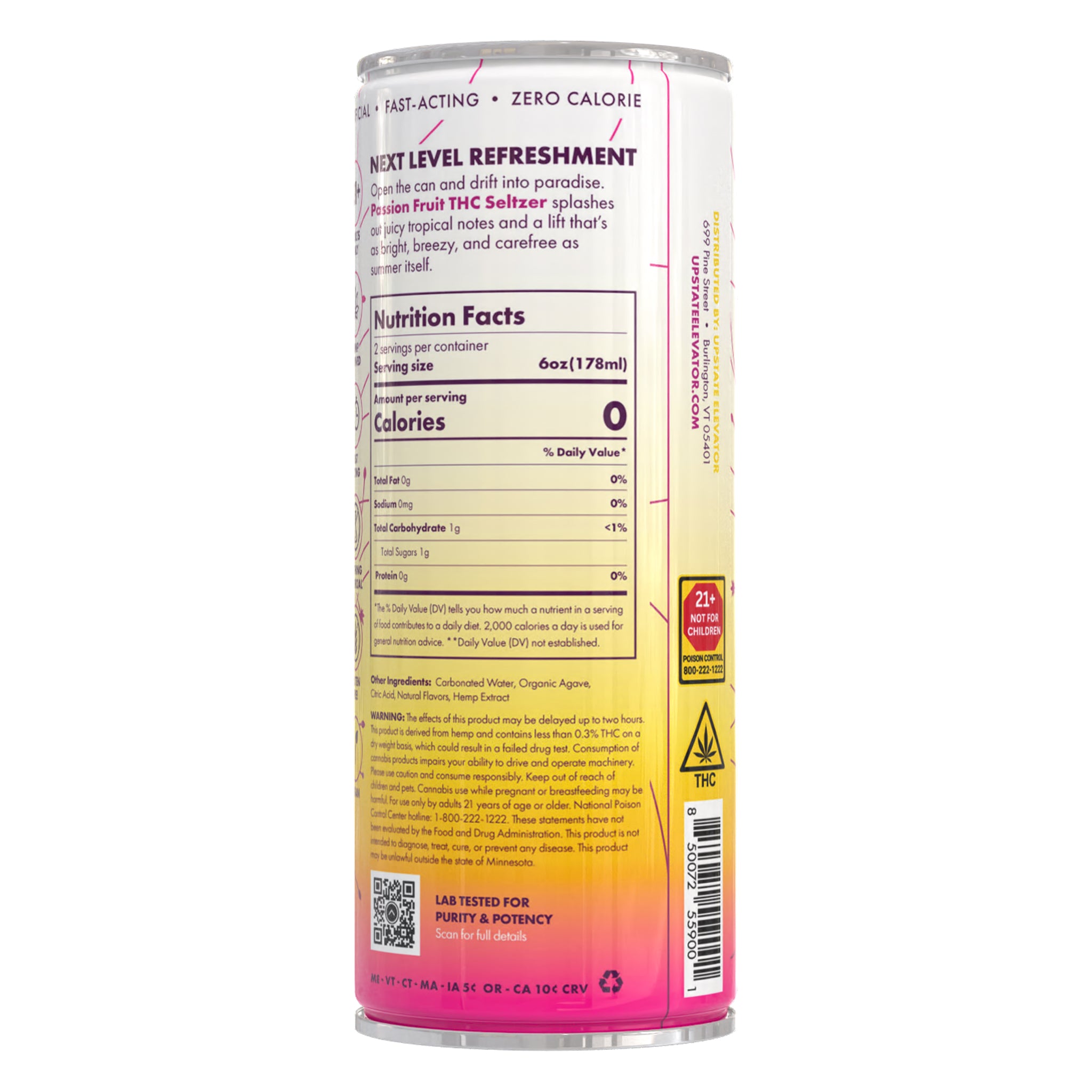10mg THC Passion Fruit Seltzer