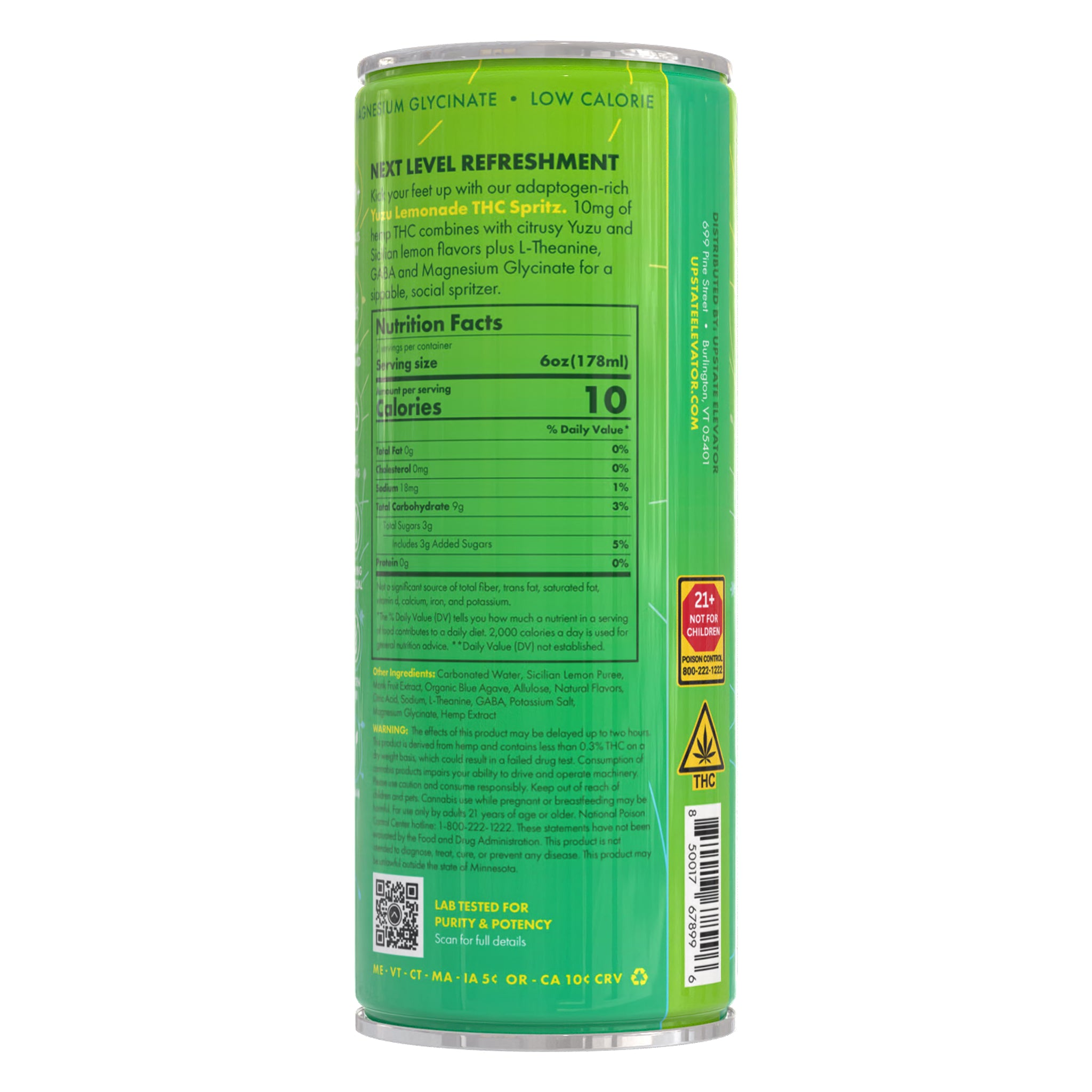 10mg THC Yuzu Lemonade Spritz
