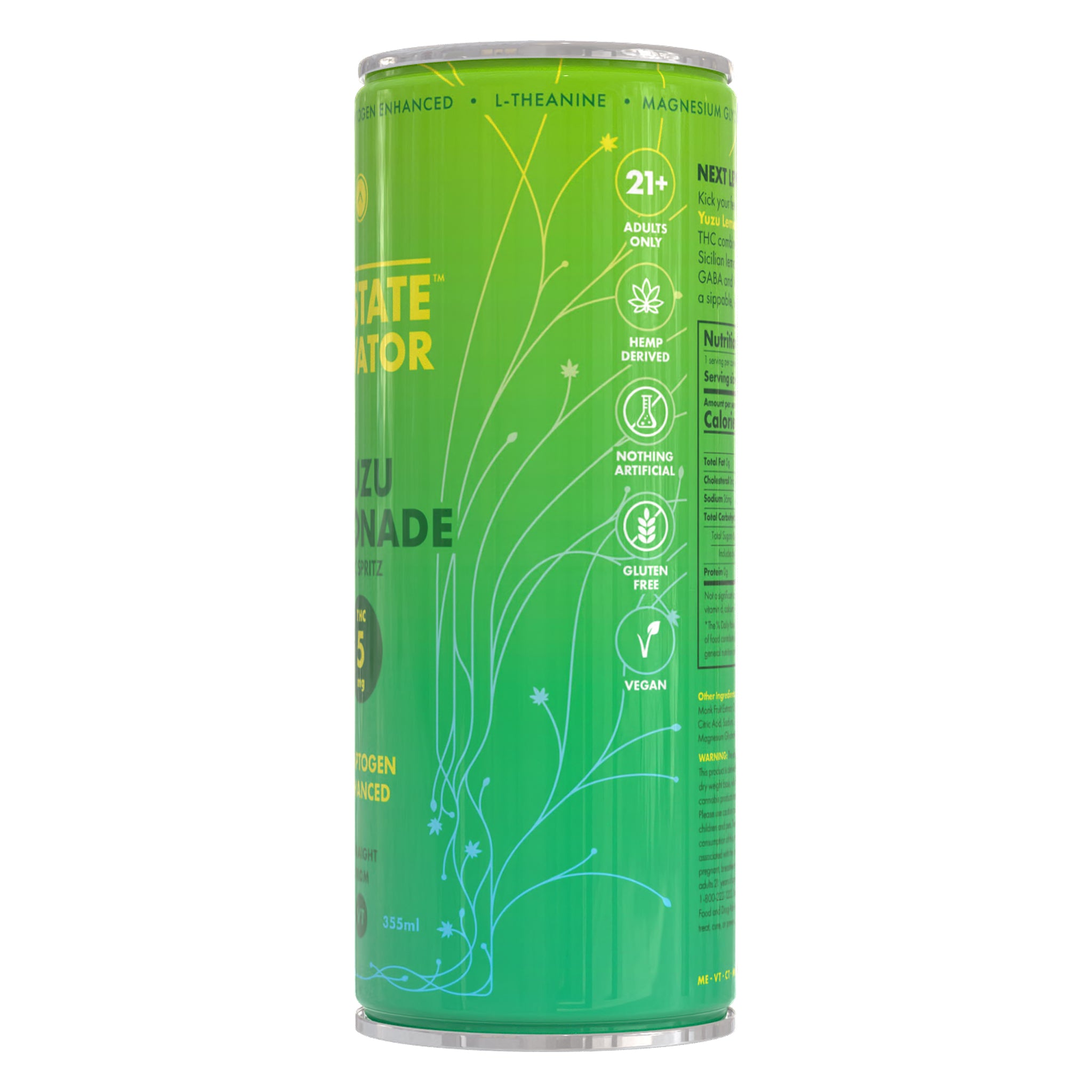 5mg THC + Adaptogens Yuzu Lemonade Spritz