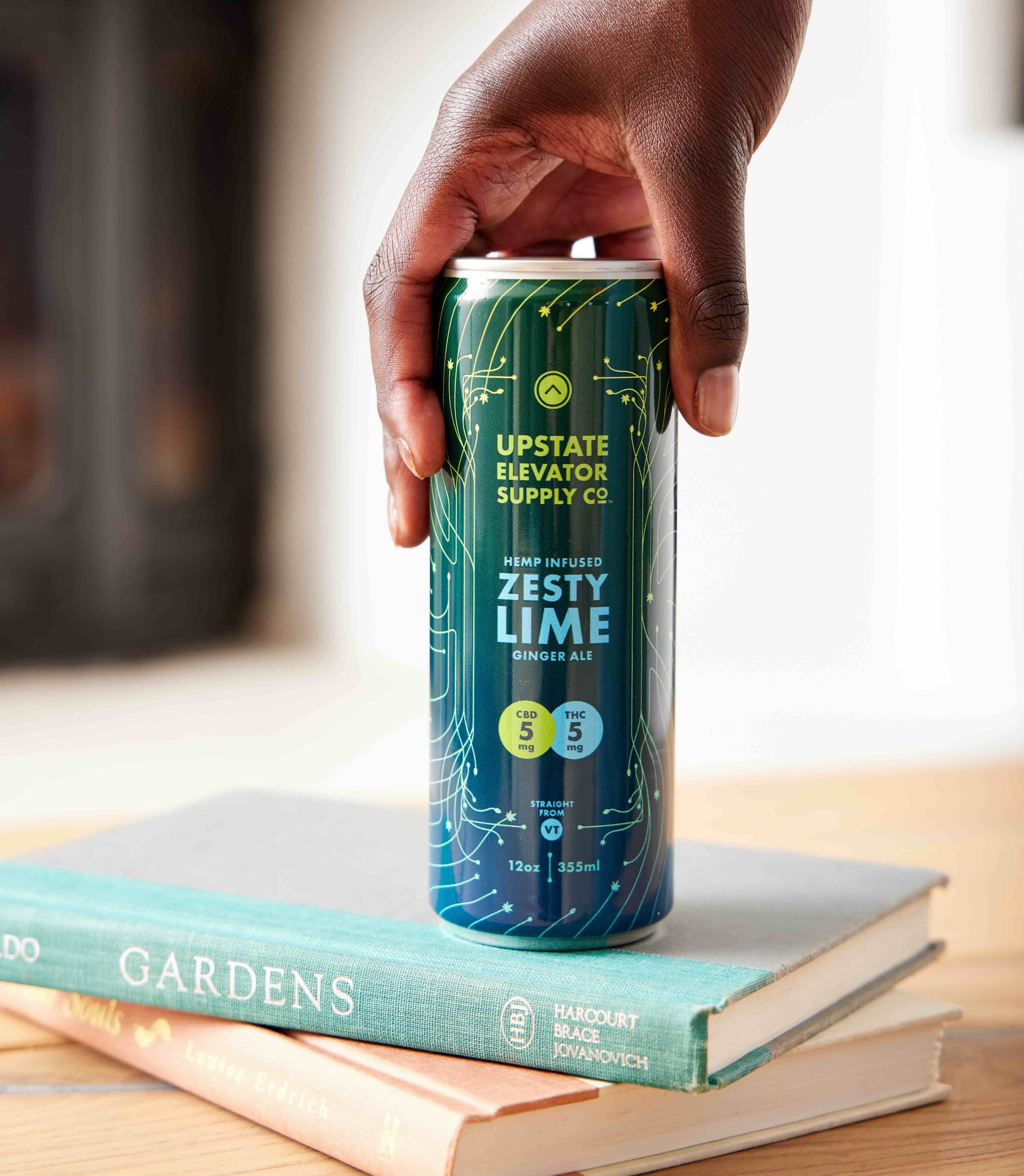 5mg THC Zesty Lime Ginger Ale