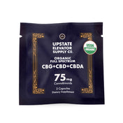 75mg Organic Full Spectrum CBG+CBD+CBDA Capsules - Upstate Elevator Supply Company