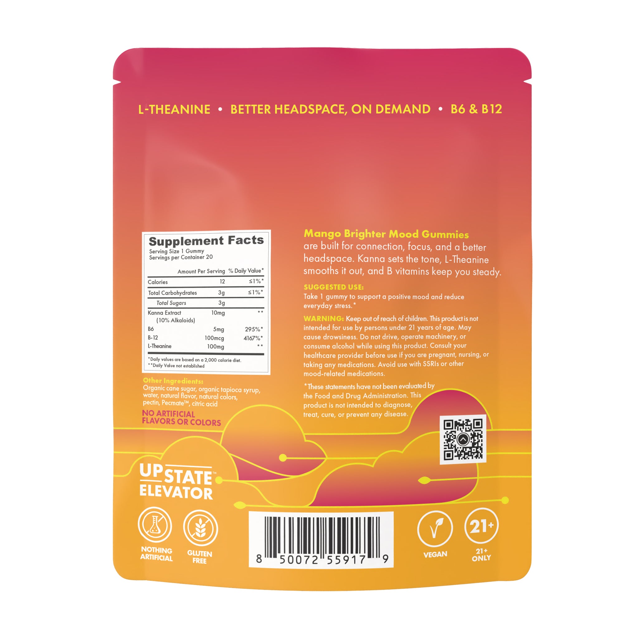Mango Brighter Mood Gummies
