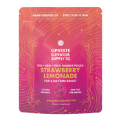 50mg THC + CBG + THCV Strawberry Lemonade Gummies - Upstate Elevator Supply Company