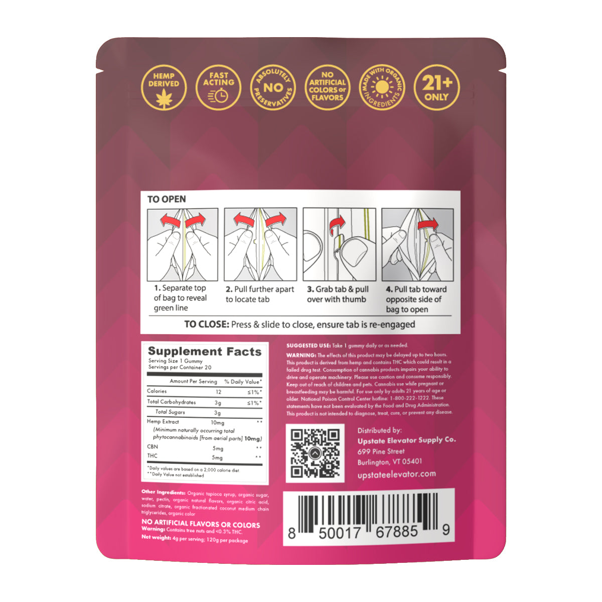 Day & Night THC Gummy Bundle  - Upstate Elevator Supply Company