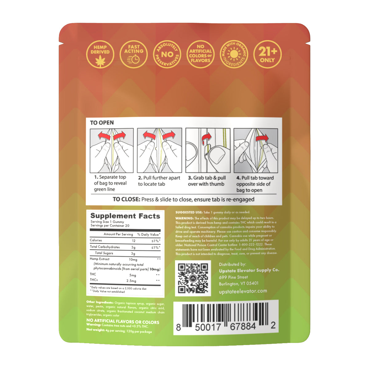 Day & Night THC Gummy Bundle  - Upstate Elevator Supply Company