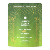5mg THC + 5mg CBG Yuzu Gummies, 20ct - Upstate Elevator Supply Company