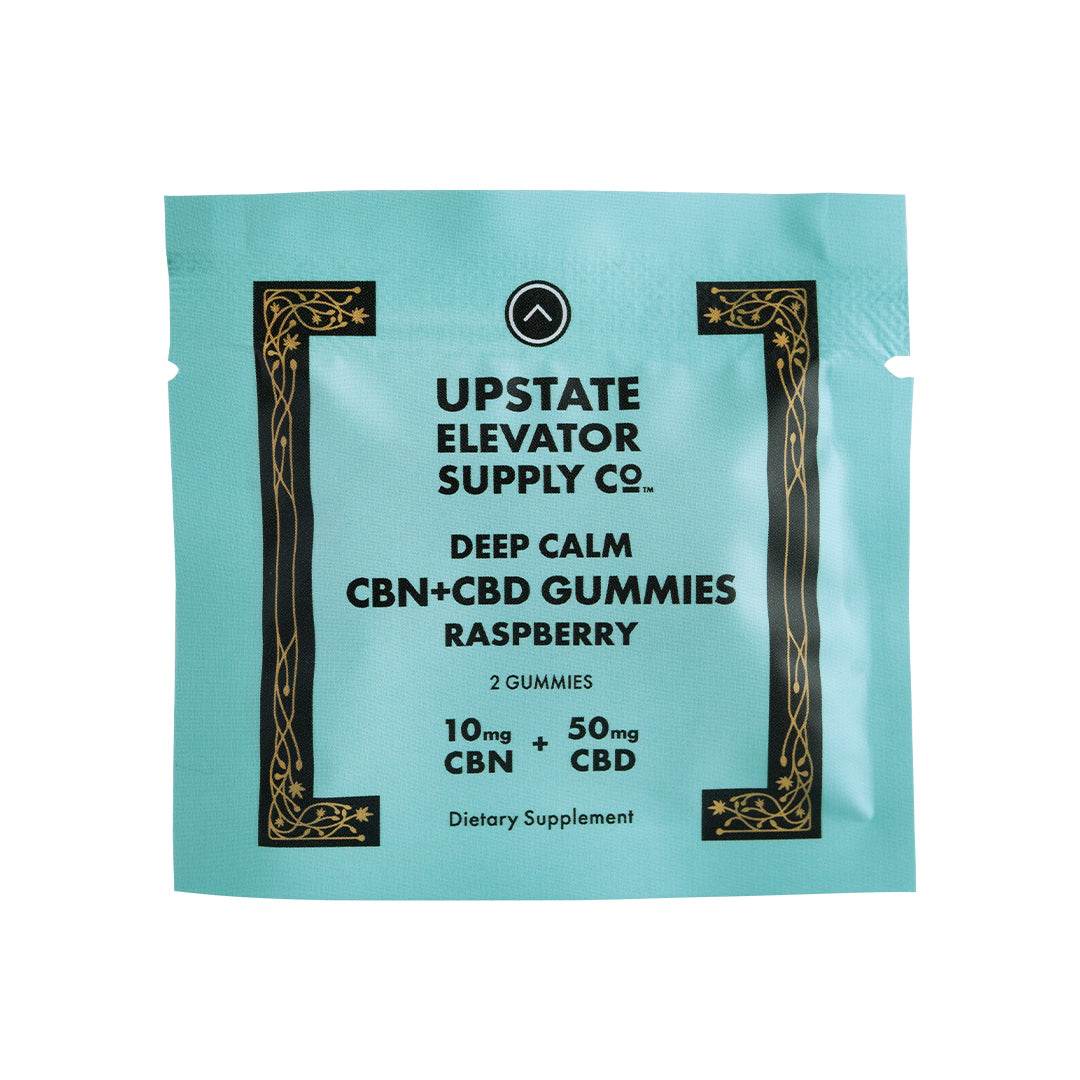 60mg Deep Calm CBN+CBD Raspberry Gummies - Upstate Elevator Supply Company