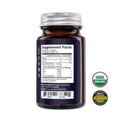 100mg Organic Full Spectrum Raw CBDA+CBD Capsules