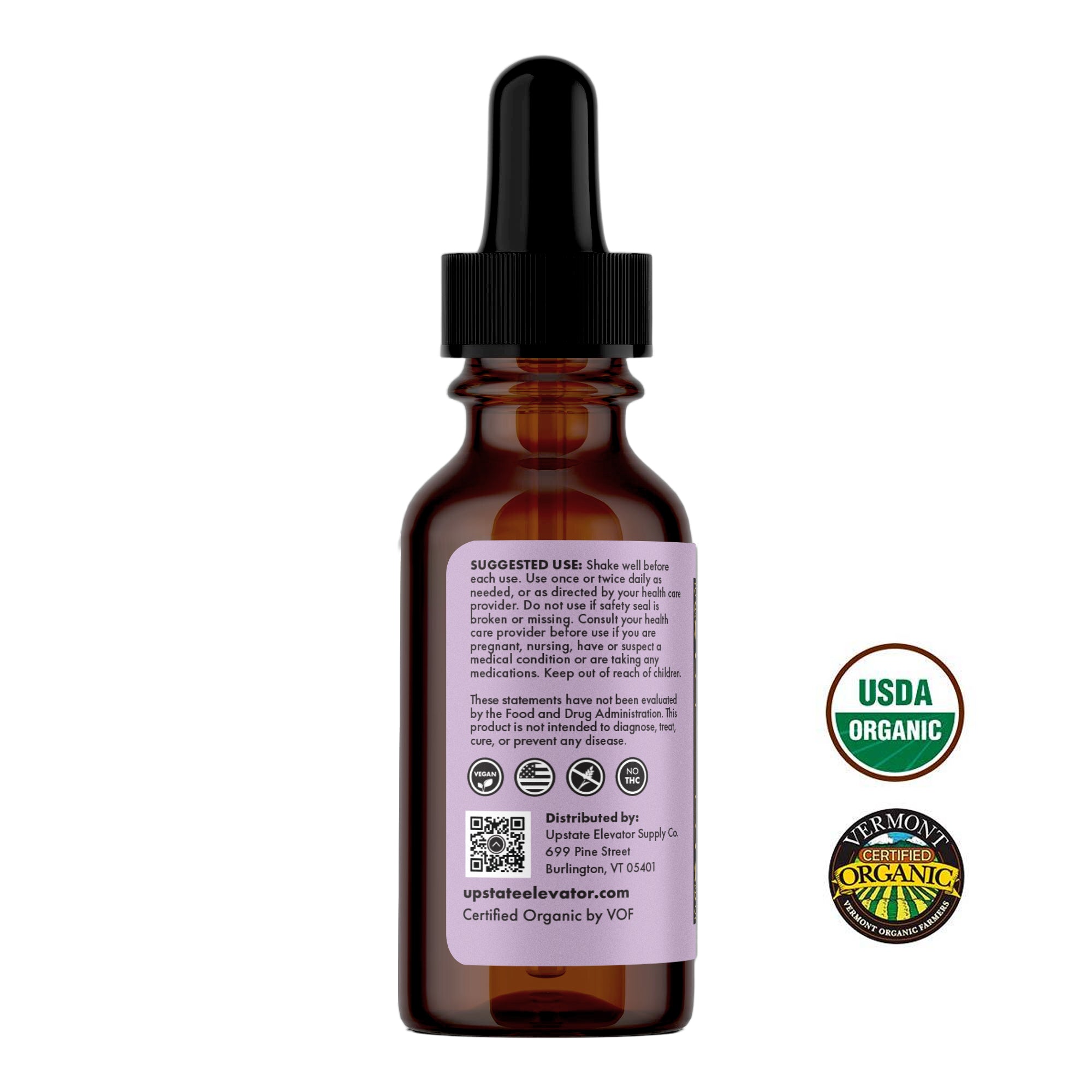 Organic THC Free CBD MCT Oil