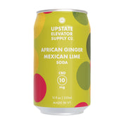 CBD African Ginger & Mexican Lime Soda - Upstate Elevator Supply Company