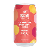 CBG+CBD Wild Strawberry Tangerine Seltzer - Upstate Elevator Supply Company