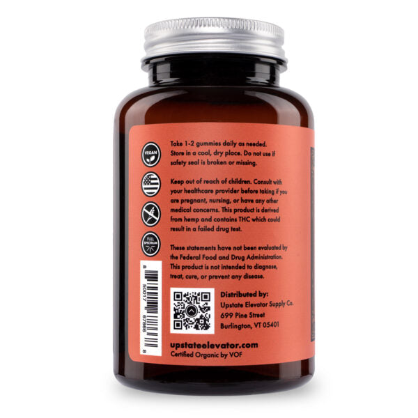 30mg Organic CBG+CBD Tart Berry Gummies