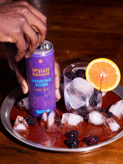 Blackberry Zinger Unwind Soda