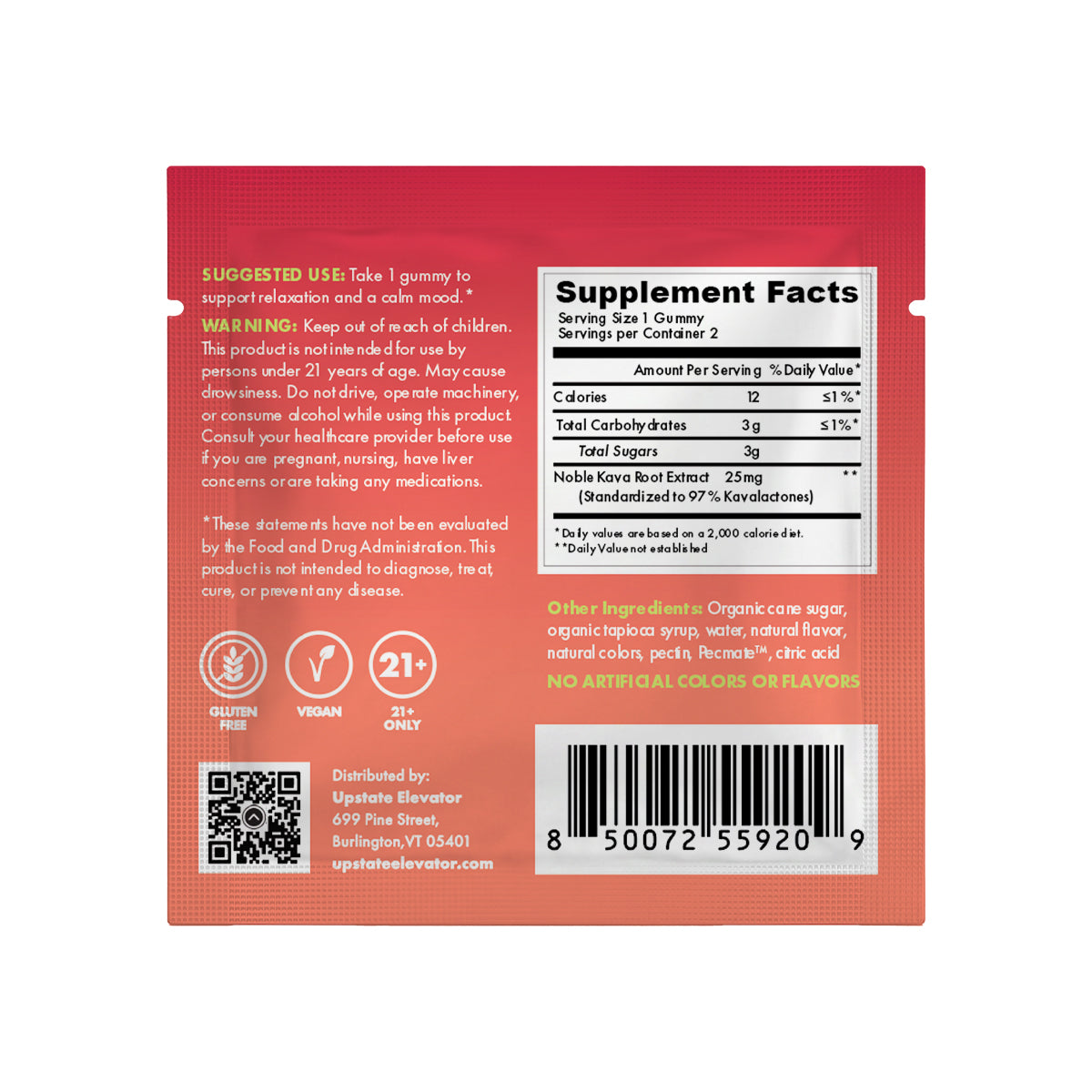 Wild Strawberry Deep Delight Gummies
