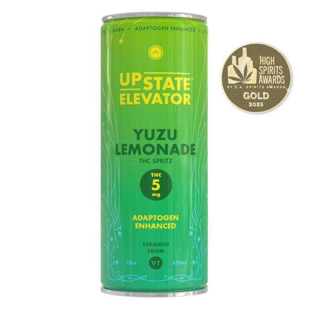 5mg THC + Adaptogens Yuzu Lemonade Spritz – Upstate Elevator