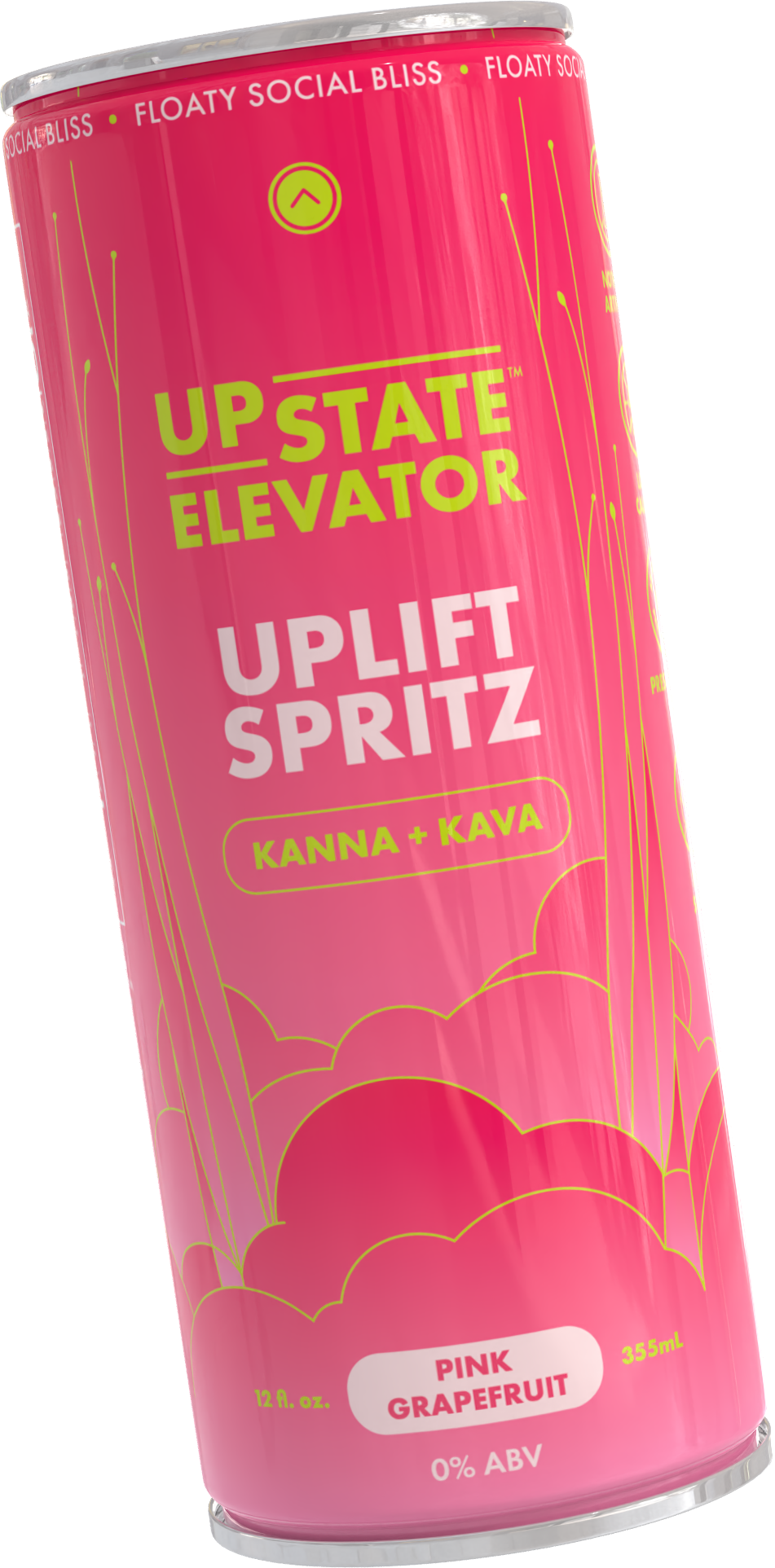 Upstate Elevator Uplift Spritz — Pink Grapefruit